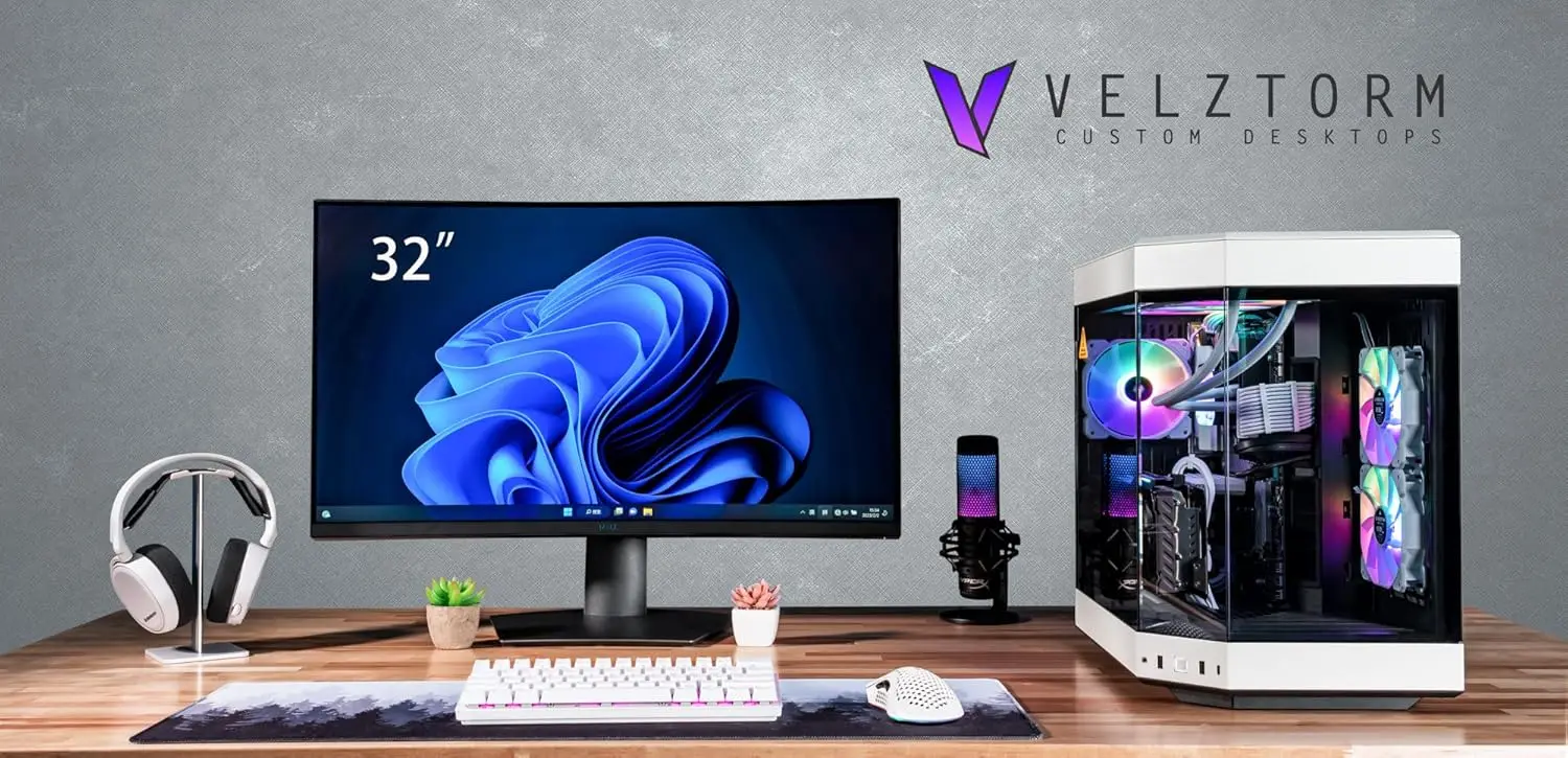 Velztorm White Praetix – kompu – Rtx 5090 32Gb recenzja i cena